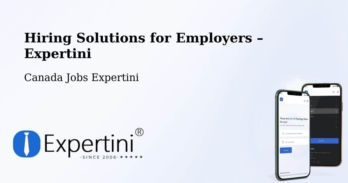 Hiring Solutions for Employers in Thunder Bay - Thunder Bay, Canada Jobs Expertini