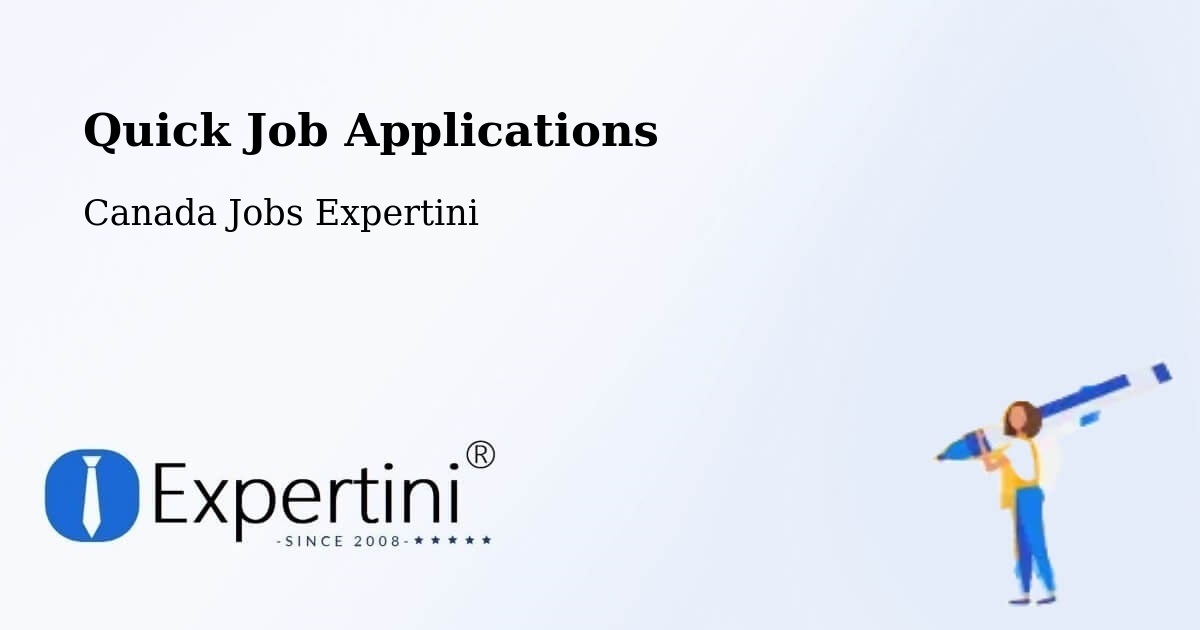 Quick Apply Feature – Thunder Bay - Canada Jobs Expertini